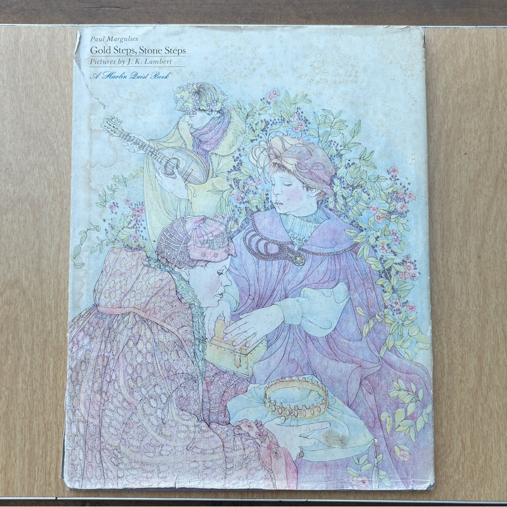 Gold Steps, Stone Steps Vintage First Printing Hardcover Book by Paul Margulies